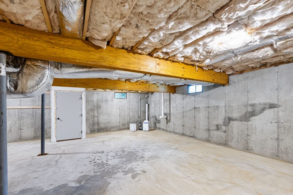 Unfinished basement