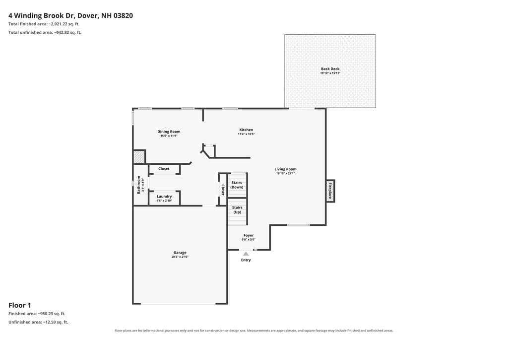 First floor plan